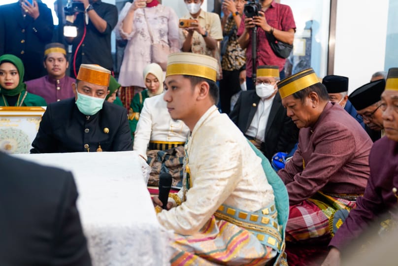 Gubernur Sulsel jadi Saksi Pernikahan Putra Bupati Soppeng