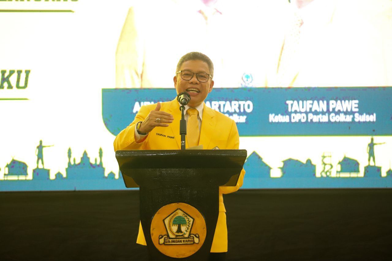 Golkar Pinrang Dukung Airlangga dan Taufan Pawe di Pemilu 2024