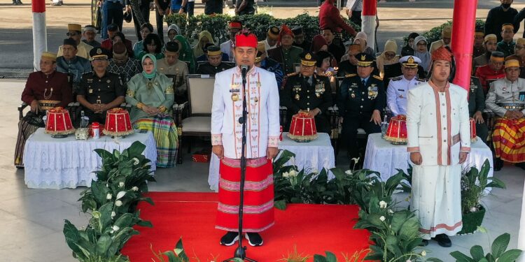 Gubernur Andi Sudirman Pimpin Upacara Harlah Pancasila 2023