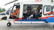 PJ Gubernur Sulsel Kirim Bantuan Ke Luwu Dengan Gunakan Helikopter