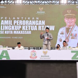 Wali Kota Makassar Jadikan 5.975 Pj RT-RW Sebagai Amil Zakat Perorangan.