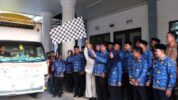 Bupati Maros Gelar Pelepasan Program Bantuan Pangan CBP Tahap II