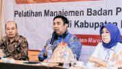 Bupati Maros Membuka Pelatihan Untuk Tingkatkan SDM BPD se Kabupaten Maros