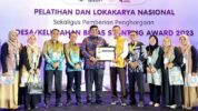 Bupati Maros Terima Penghargaan Desa/Kelurahan Bebas Stunting Award 2023