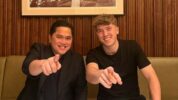 Erick Thohir Foto Bareng Ole Romeny, Kode Bakal Dinaturalisasi?