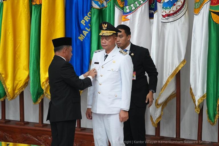 Kakanwil Kemenkum Sulsel Beri Ucapan Selamat Atas Pelantikan PJ Gubernur Sulsel