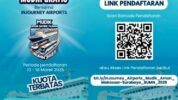 Bandara Sultan Hasanuddin Buka Pendaftaran Mudik Gratis, Cek Caranya!