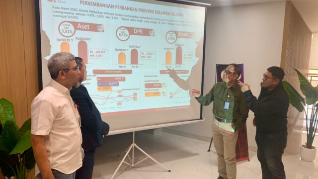 Ekonomi Sulsel Tumbuh 5,78 Persen di Triwulan I 2025, Lampaui Rata-rata Nasional