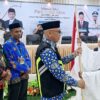 Pendeta Steven Wonmaly Dampingi Pelepasan Jemaah Haji Jayapura Kloter 29 Embarkasi Makassar
