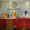 Melinda Aksa Saat Memimpin Rapat Kerja Pokja Bunda PAUD Kota Makassar Tahun 2025