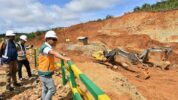 Menteri Energi dan Sumber Daya Mineral Bahlil Lahadalia Saat Meninjau Tambang PT Gag Nikel Raja Ampat