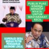 Publik Puas Terhadap Kinerja Menkop Budi Arie Lewat Koperasi Desa Merah Putih
