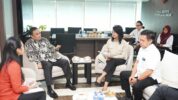 Rachmat Gobel bertemu Wakil Menteri Perkerjaan Umum RI didampingi Dirjend dan Direktur Kementerian PU. (Ist)