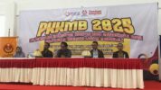 Politeknik Industri Logam Morowali (PILM) Menggelar Kegiatan Pengenalan Kehidupan Kampus Bagi Mahasiswa Baru (PKKMB) di Auditorium Kampus PILM, Desa Padabaho, Kecamatan Bahodopi, Kabupaten Morowali, Senin (11/8/2025).