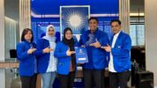 Ketua Dewan Pimpinan Wilayah (DPW) Partai Amanat Nasional (PAN) Sulawesi Selatan, Sitti Husniah Talenrang besama pengurus di DPP PAN