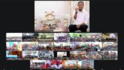 Gubernur Sulsel, Andi Sudirman Sulaiman, Saat Melaunching Gerakan Gemar Makan Telur (GGMT) Serentak di 24 Kabupaten/Kota dalam Rangka Memperingati Hari Jadi ke-356 Sulawesi Selatan, Selasa (14/10/2025).