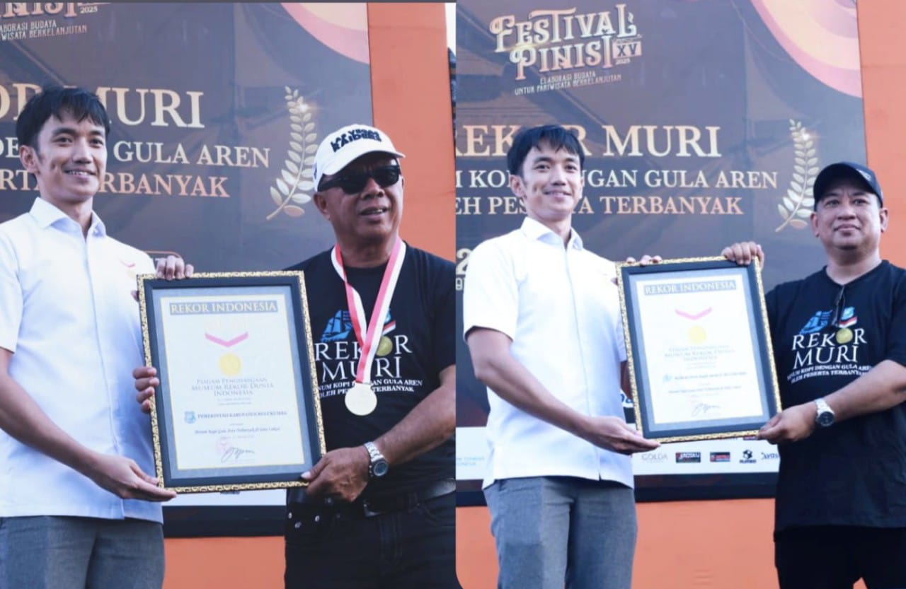 Bulukumba Pecahkan Rekor MURI Minum Kopi Gula Aren, Libatkan 11 Ribu Peserta