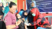 Hari Bakti Kemenimipas, Rudenim Makassar Gelar Aksi Cegah Stunting untuk Ibu Hamil dan Balita