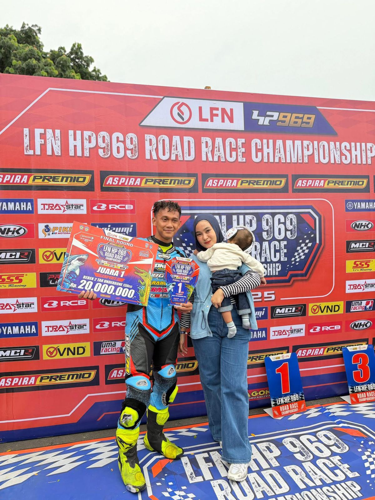 Pembalap Awhin Sanjaya Diabadikan Jadi Nama Jalan di Luwu Utara